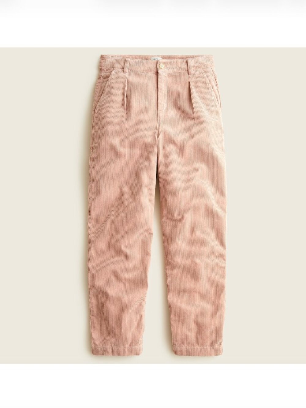 J.Crew High-rise Tapered Corduroy Pants
